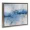 Stupell Industries Blue Seaside Impressions Framed Floater Canvas Wall Art Design by Julia Purinton
